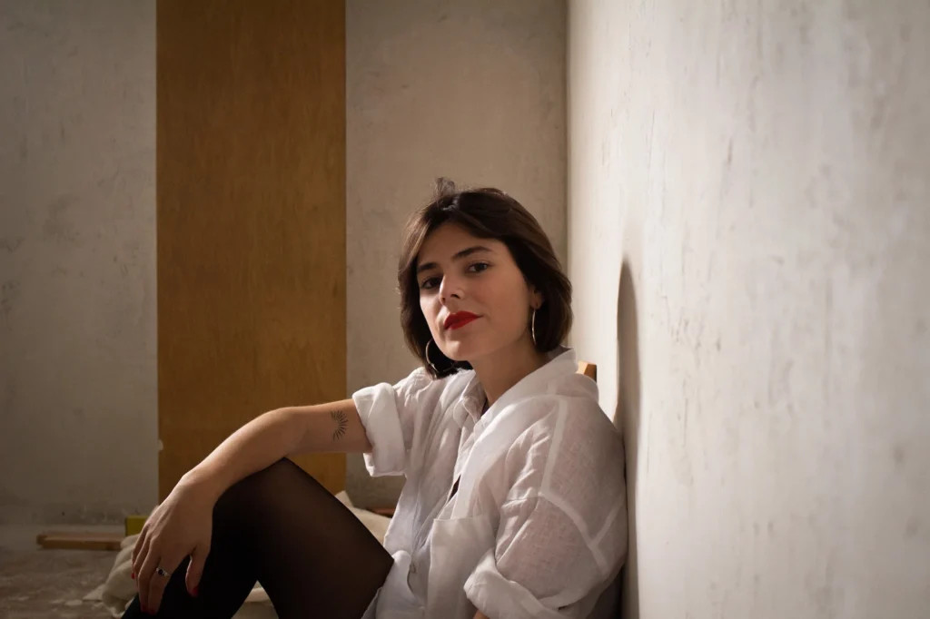 Carla Nyman, beca Tabacalera, en residència a l'Estruch