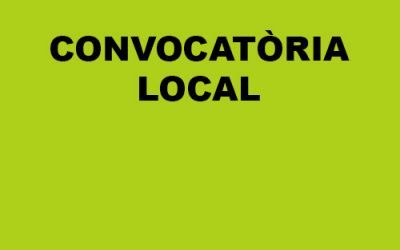 Convocatòria local