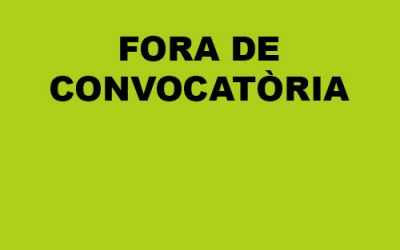Fora de convocatòria