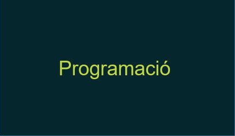 Descarrega la programació