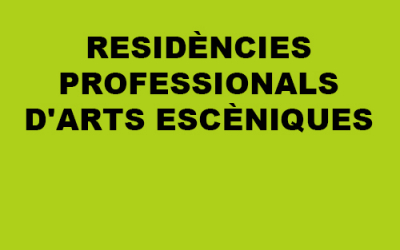 Residències professionals d'arts escèniques